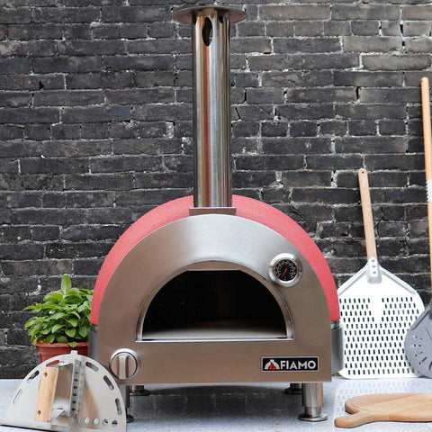 Fiamo Tabletop Version 600mm Diameters Gas Clay Pizza Oven