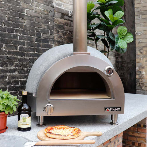 Fiamo Tabletop Version 800mm Diameters Gas Clay Pizza Oven