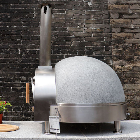 Fiamo Tabletop Version 800mm Diameters Gas Clay Pizza Oven