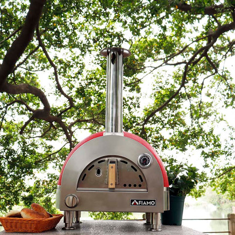 Fiamo Tabletop Version 600mm Diameters Gas Clay Pizza Oven