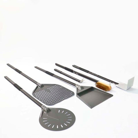 Premium Six Piece Pizza Oven Tool Set