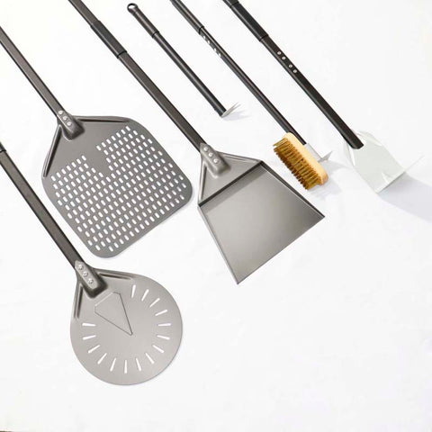 Premium Six Piece Pizza Oven Tool Set