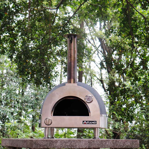 Fiamo Tabletop Version 600mm Diameters Gas Clay Pizza Oven