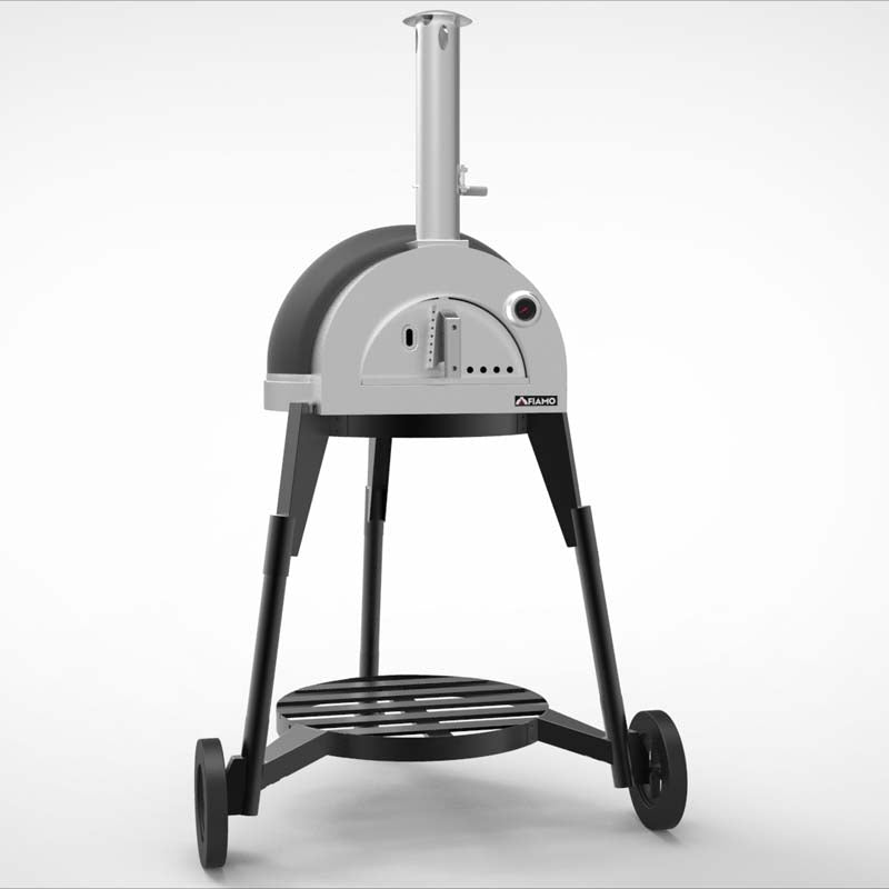 Fiamo Mobile Version 600mm Diameters Wood Fired Clay Pizza Oven