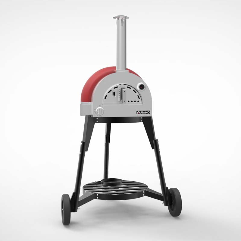 Fiamo Mobile Version 600mm Diameters Gas Clay Pizza Oven