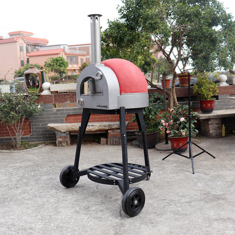 Fiamo Mobile Version 600mm Diameters Gas Clay Pizza Oven