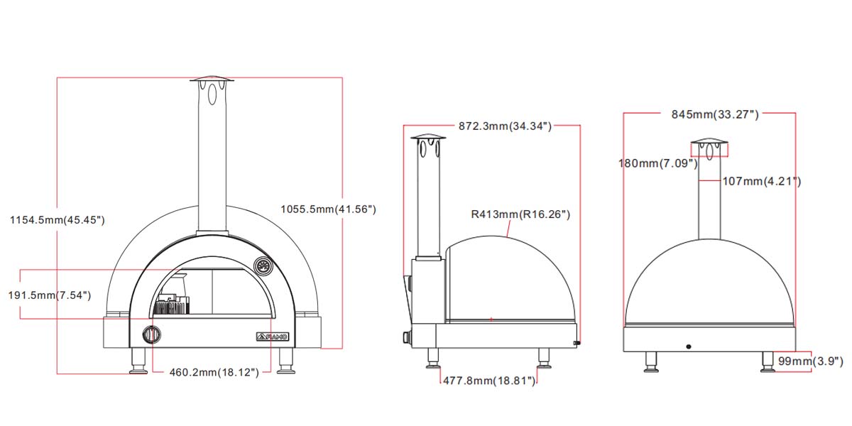 CLAY-G-800-1 Size CLAY-G-800-1 Size