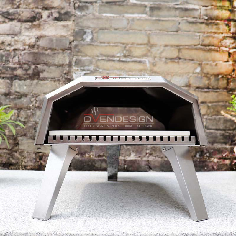 12" Outdoor Portable Gas Type Pizza Oven Without Thermometer, Spraying Type Pizza Oven 3 12" Outdoor Portable Gas Type Pizza Oven Without Thermometer, Spraying Type Pizza Oven