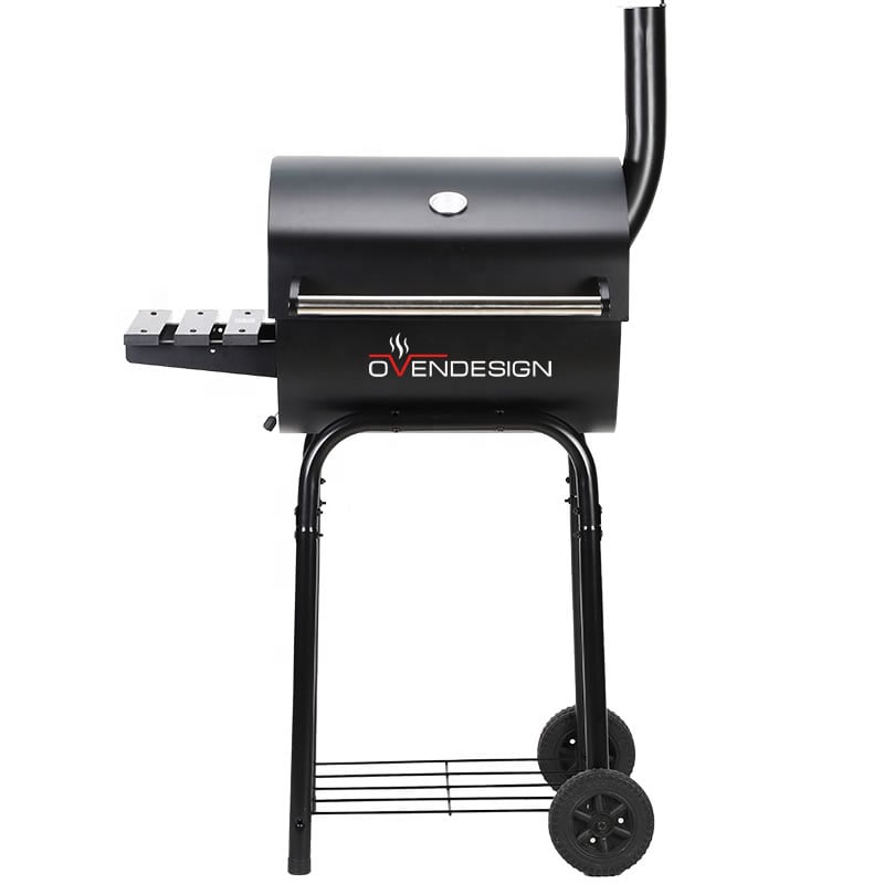 Camping Trolley Charcoal Barbeque Smoker Outdoor BBQ Grill 3 Camping Trolley Charcoal Barbeque Smoker Outdoor BBQ Grill
