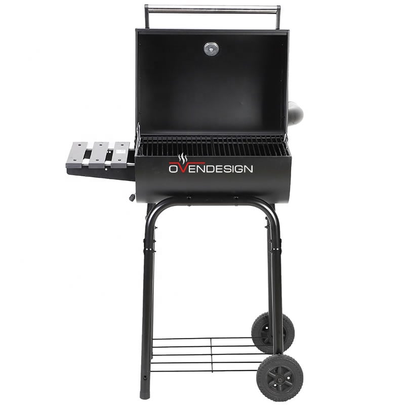 Camping Trolley Charcoal Barbeque Smoker Outdoor BBQ Grill 4 Camping Trolley Charcoal Barbeque Smoker Outdoor BBQ Grill
