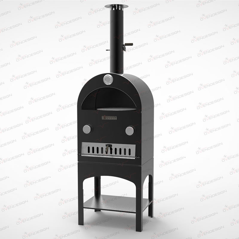 Gas Powered pizza oven with rotating， ovendesign NO.3G-1