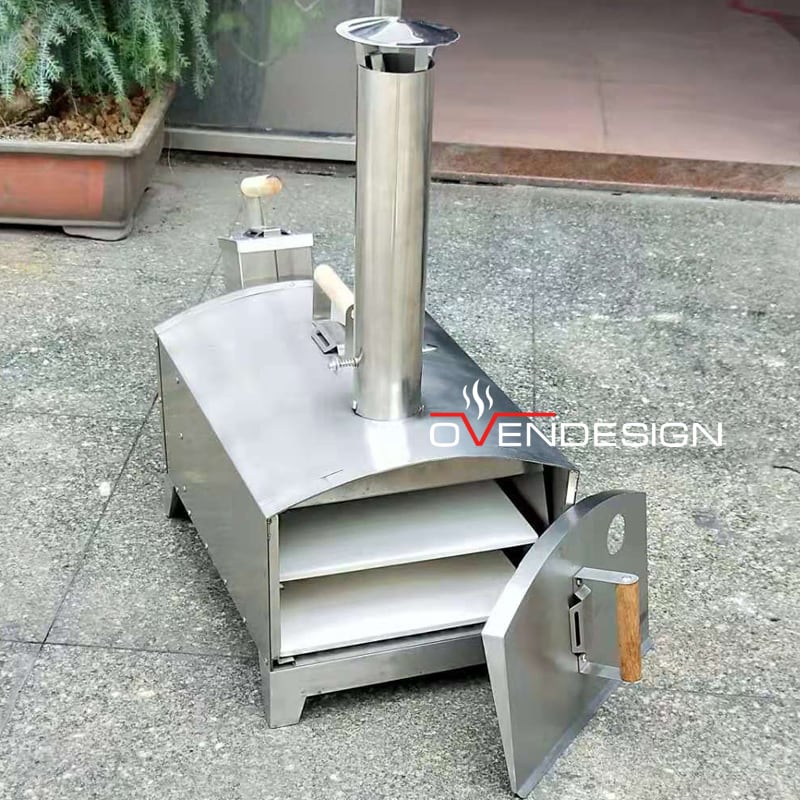 Portable Wood-Fired Outdoor Pizza Oven