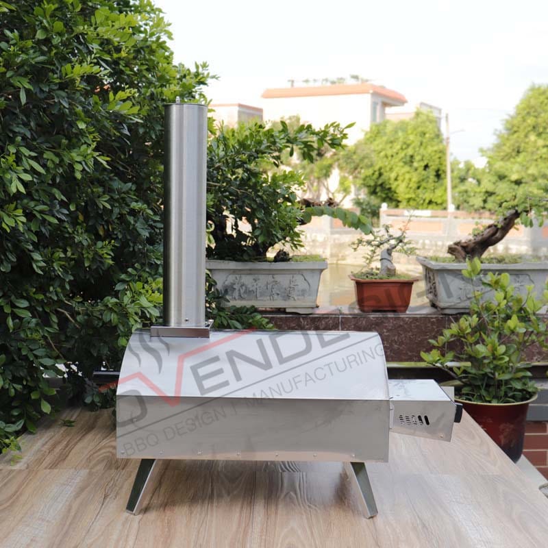 Portable Gas Outdoor Pizza Oven, Stainless Steel Outdoor Pizza Oven QQG-1-S