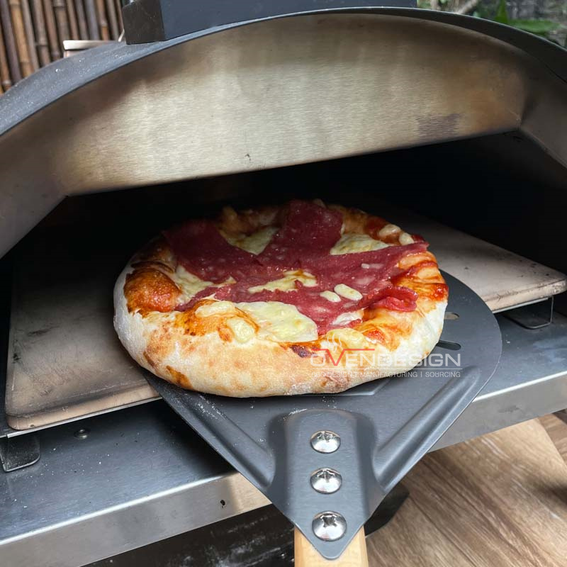 Outdoor Portable Powder Coated+Stainless Steel Wood-fired Pizza Oven