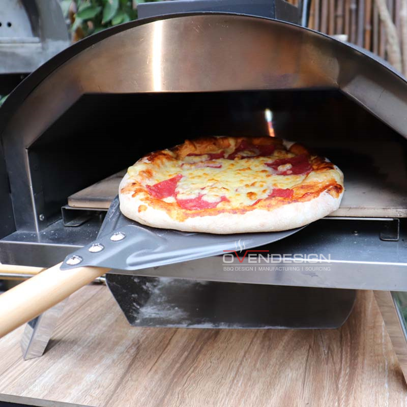 Outdoor Portable Powder Coated+Stainless Steel Wood-fired Pizza Oven