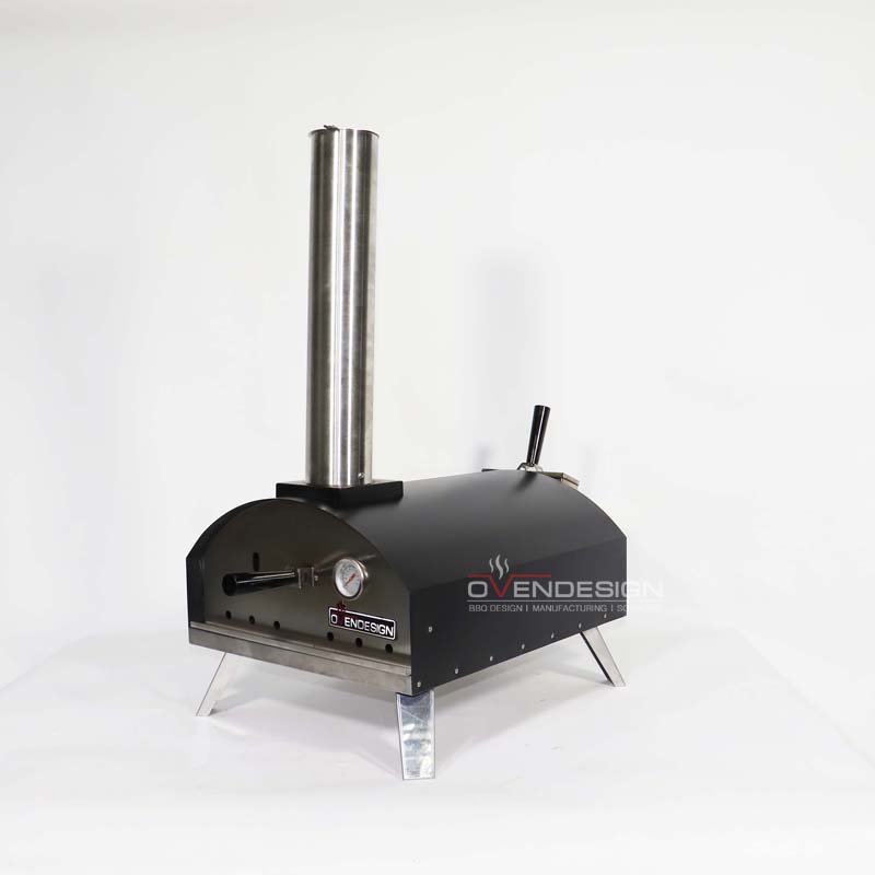 Outdoor Portable Powder Coated+Stainless Steel Wood-fired Pizza Oven