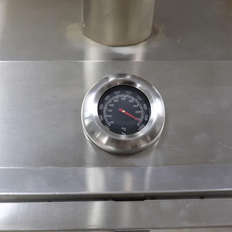 Wood and Gas Burning 2 in 1 Portable Pizza Oven