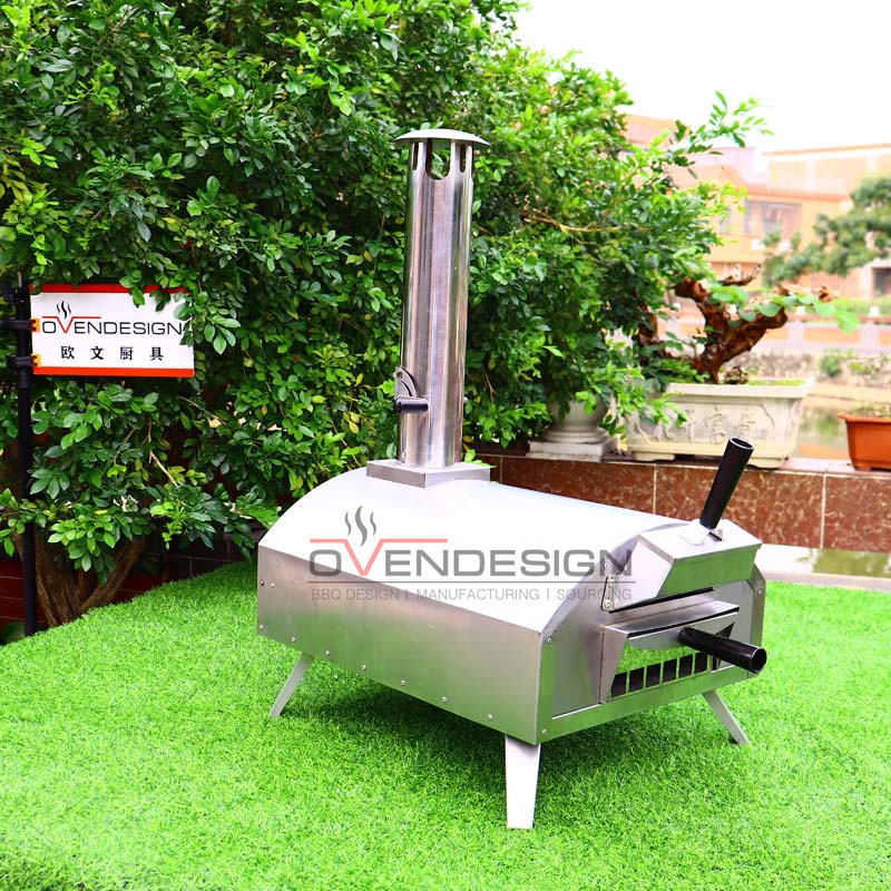 Outdoor Stainless Steel Charcoal Pellet Pizza Ovens For Sale