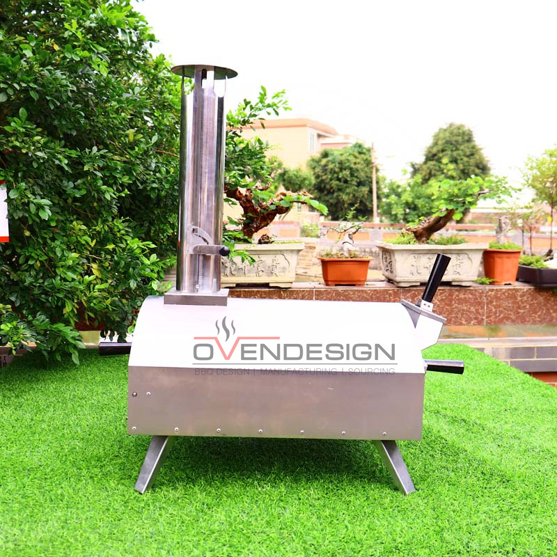 Outdoor Stainless Steel Charcoal Pellet Pizza Ovens For Sale