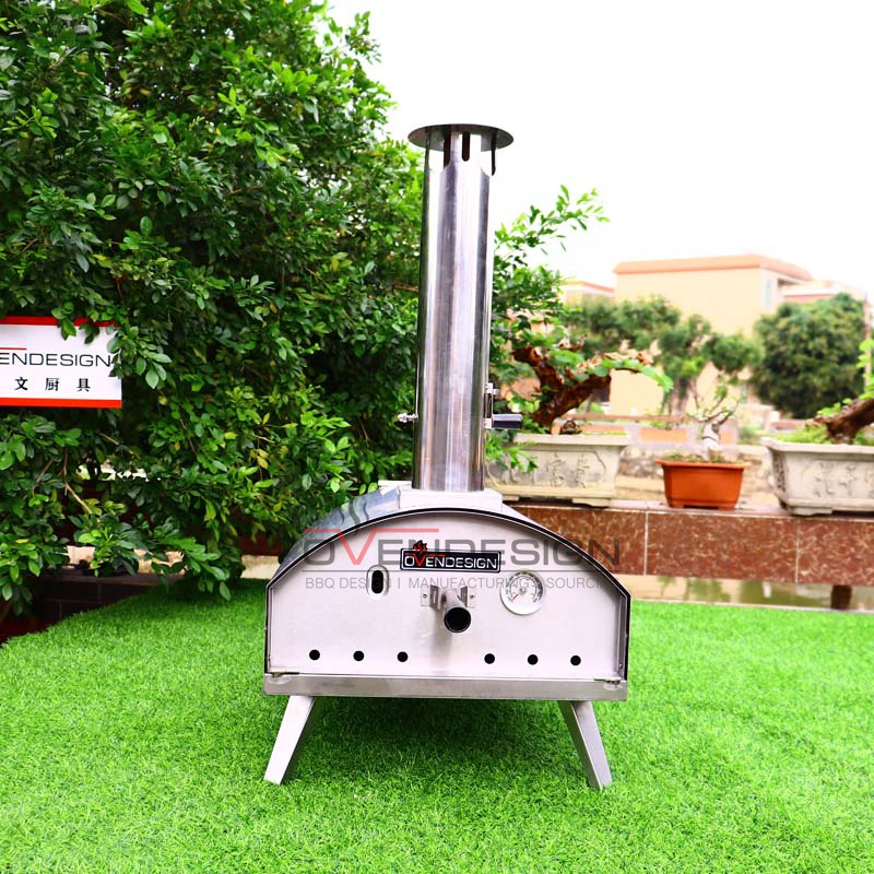 Outdoor Stainless Steel Charcoal Pellet Pizza Ovens For Sale