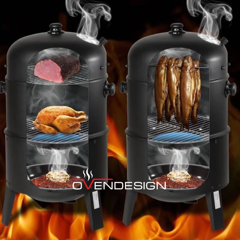 3 in 1 Barbecue Smoker BBQ grill Charcoal BBQ Grill
