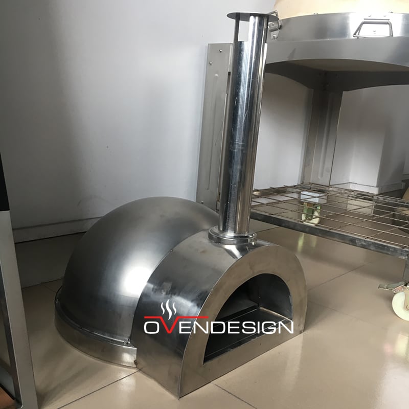 Wood Fire Pizza Oven Stainless Steel