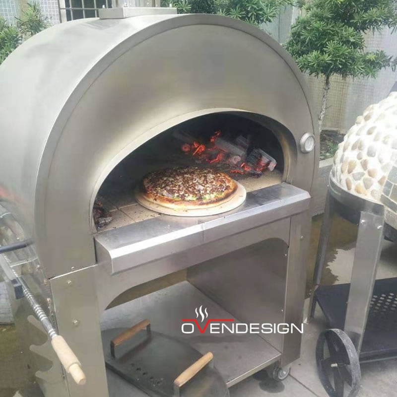 Wood Fire Pizza Oven Stainless Steel