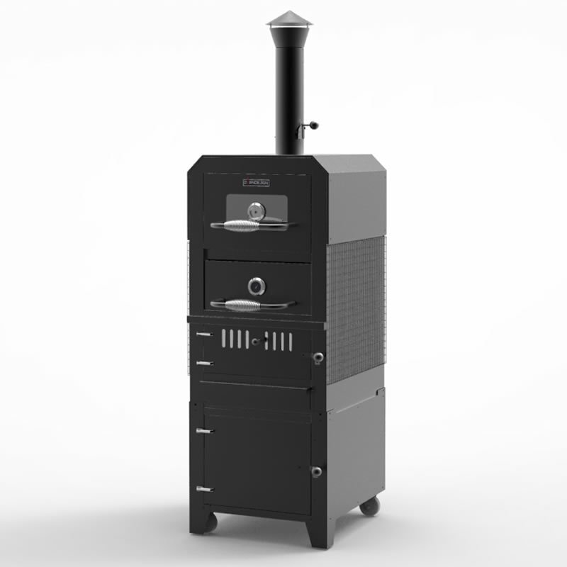 Large capacity double-layer Vertical BBQ Grill