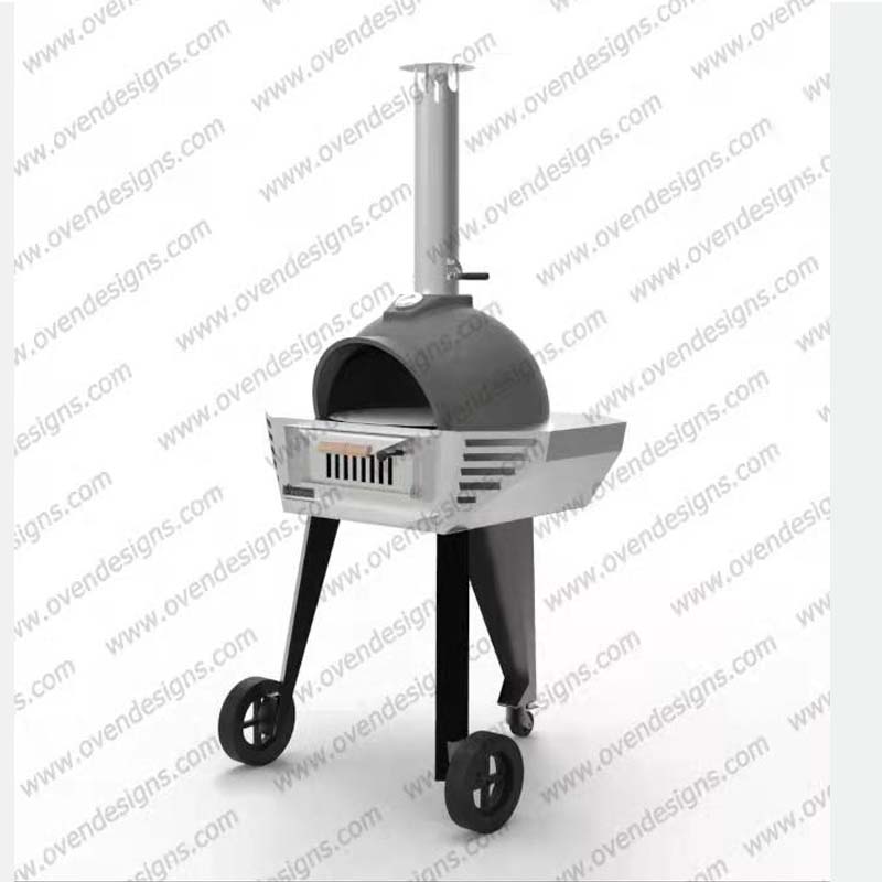 600mm diameters wood-fire separate burning room clay pizza oven(5) 600mm diameters wood-fire separate burning room clay pizza oven(5)