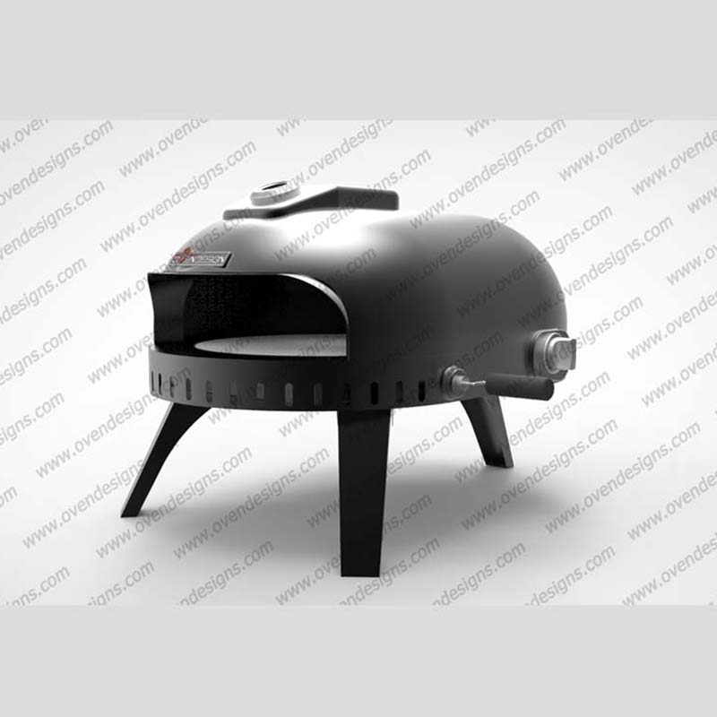 Goose Egg Shape Gas Type Manually Rotate Pizza Oven GE-G-PR-1(0) Goose Egg Shape Gas Type Manually Rotate Pizza Oven GE-G-PR-1(0)
