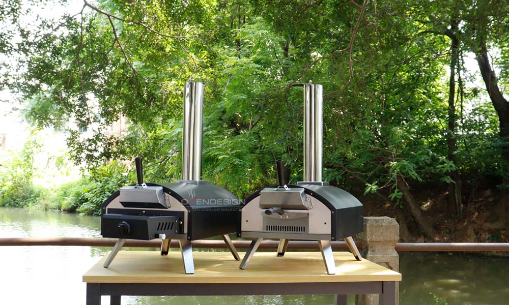 Multi-fuel Pizza Oven QQ-M1-H-1 (2)