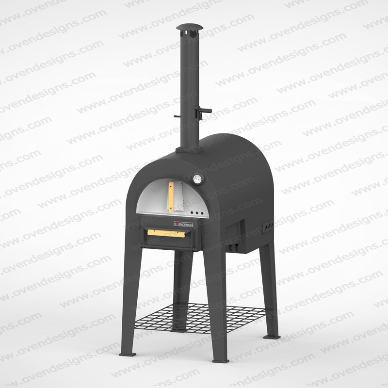 Spraying Type Wood-fire Horizontal Pizza Oven With Separate Burning Room (4) Spraying Type Wood-fire Horizontal Pizza Oven With Separate Burning Room (4)