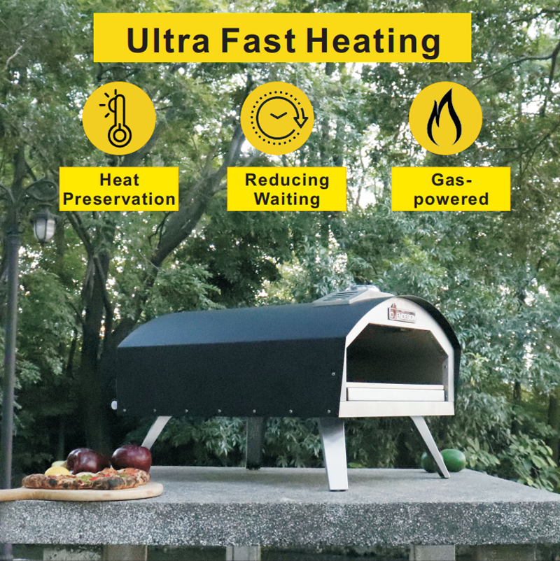 Gas Pizza Oven QQ-G-H-3(2)