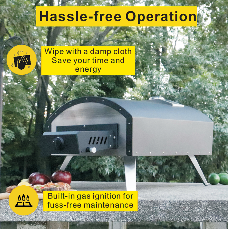 Gas Pizza Oven QQ-G-H-3(4)