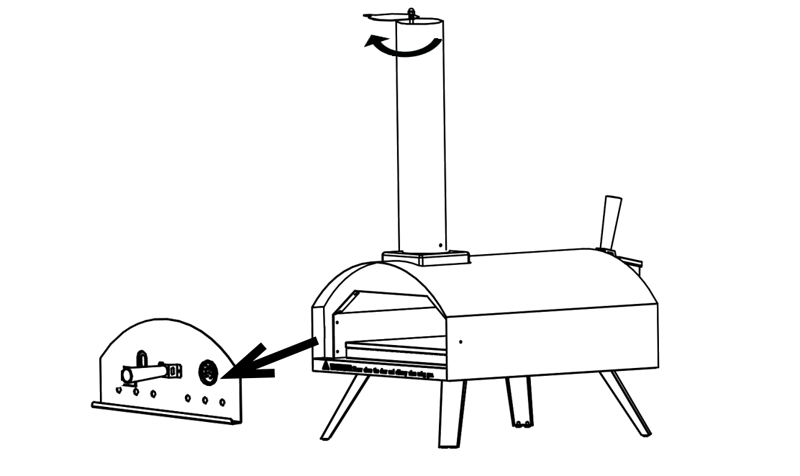 How to Install the Multi-fuel Pizza Oven (22) How to Install the Multi-fuel Pizza Oven (22)
