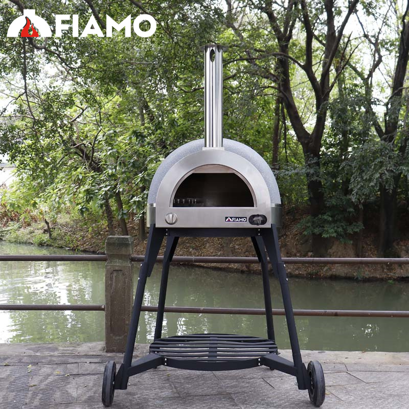 FIAMO Clay Gas Pizza Oven CLAY-G-800-1-B1 (E) (1)