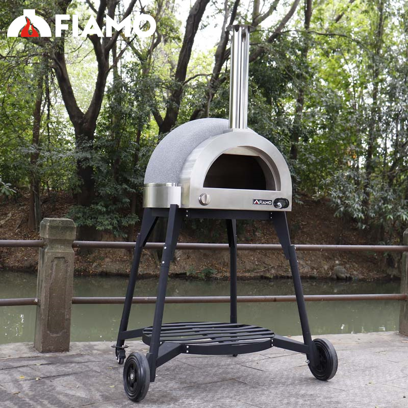 FIAMO Clay Gas Pizza Oven CLAY-G-800-1-B1 (E) (2)