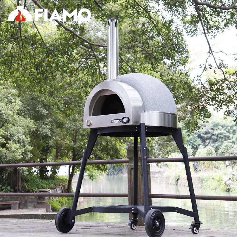 FIAMO Clay Gas Pizza Oven CLAY-G-800-1-B1 (E) (4)