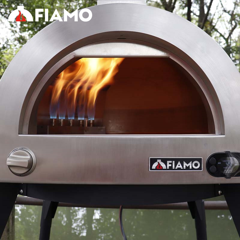 FIAMO Clay Gas Pizza Oven CLAY-G-800-1-B1 (E) (5)