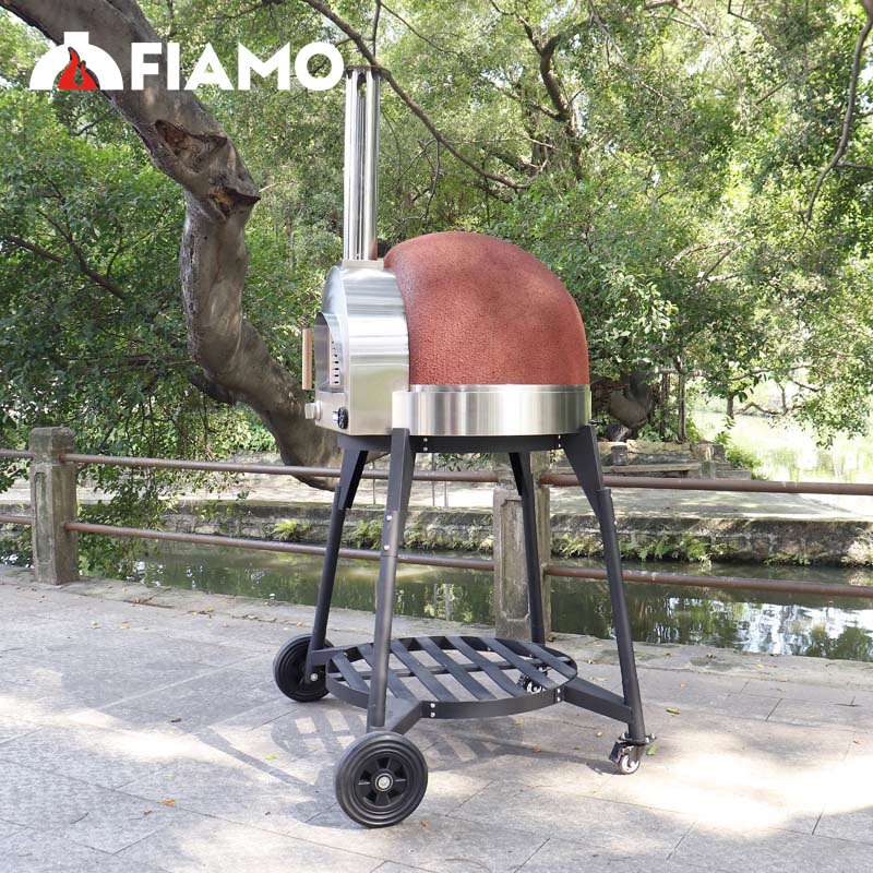 FIAMO Clay Pizza Oven CLAY-G-800-1-B1(3)