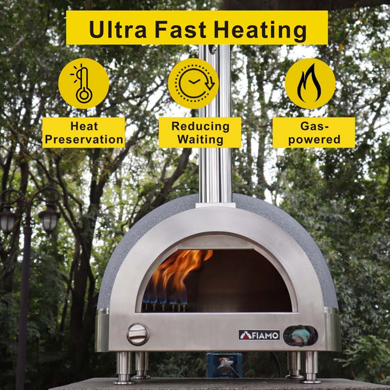 FIAMO Clay Pizza Oven FIAMO Clay Pizza Oven