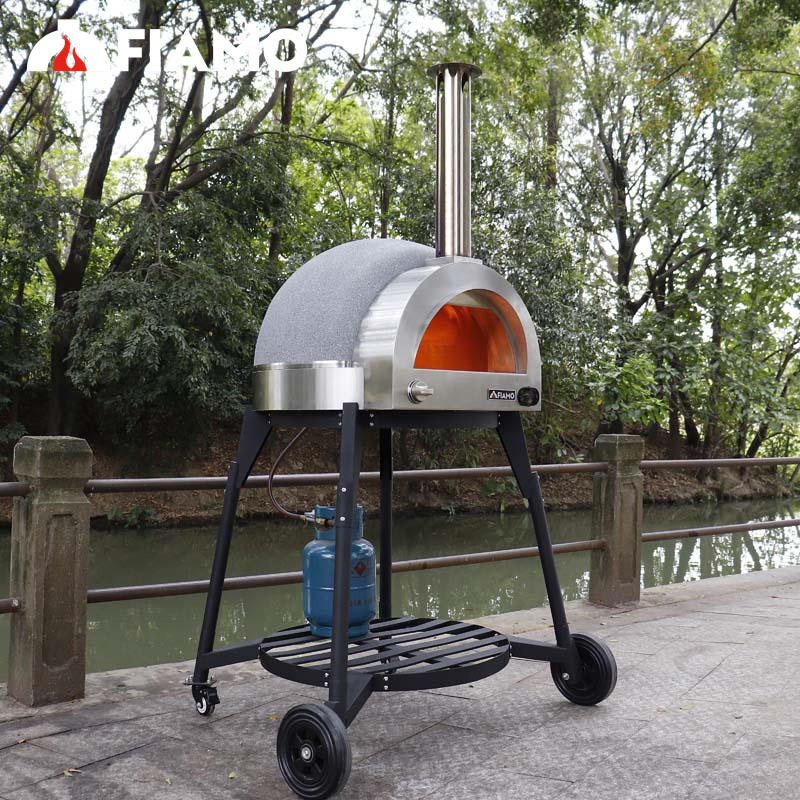 FIAMO Clay Gas Pizza Oven CLAY-G-800-1-B1 (E) (6)